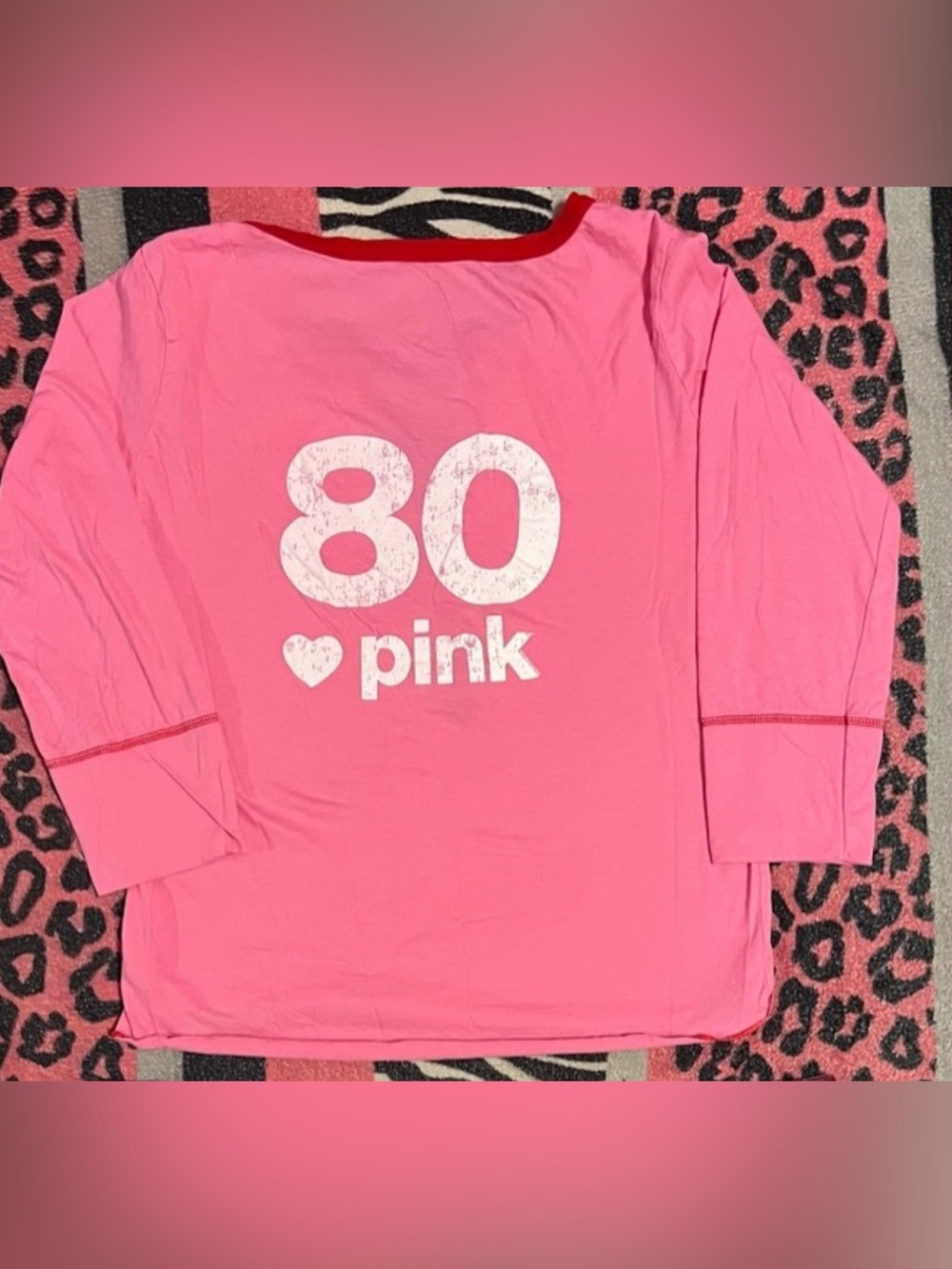 Vintage PINK Victoria's Secret Christmas/ Valentine's Day shirt